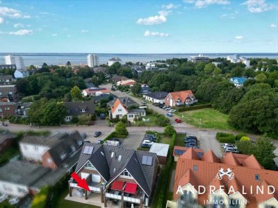 Strandnahes Wohnglück: Rollstuhlgeeignete 2-Zimmer-Wohnung mit großer Süd-Terrasse in Duhnen