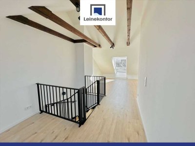 Stilvolle Maisonette | Erstbezug nach hochwertiger Sanierung | Mittellandkanal | SW-Balkon | Garage