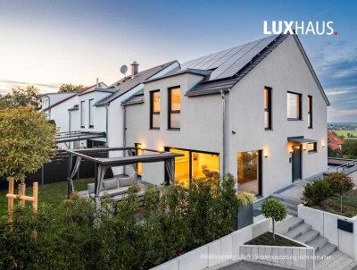 Neubau-Doppelhaushälfte nahe dem Ludwigskanal – Wohnen im Grünen von Schwarzenbruck