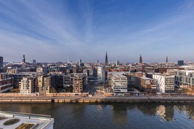 Wohnen über der Stadt Hamburg