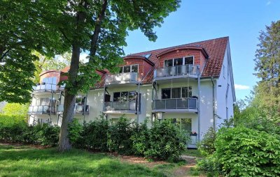 Charmante 3-Zimmer-Maisonettewohnung, TG-Stellplatz & Balkon in grüner Lage von Hamburg Meiendorf