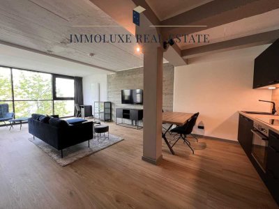 Exklusives & möbliertes Apartment im kernsanierten Bunker - Design, Komfort & Geschichte