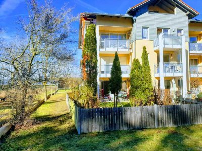 Stilvolle, gepflegte 2-Raum-Erdgeschosswohnung mit EBK in Haag in Oberbayern