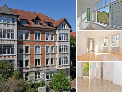 BESICHT. 9.+10.8. ab 14 h, TOP-Altbau-Jugendstil-Whg., vollst. san. 2020, gr. Blk., Wi.gart., Stuck