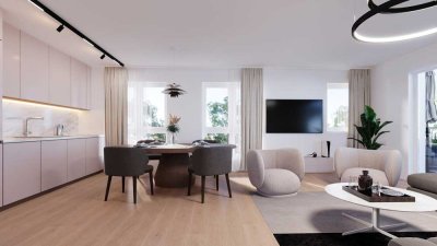 Moderne, Energieeffiziente 4-Zimmer Penthaus-Wohnung mit großzügiger Dachterrasse & Aufzug