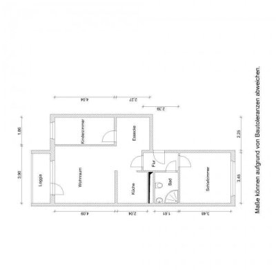 in Sanierung für Sie! Tolle 3 Raum Wohnung in Neuplanitz!