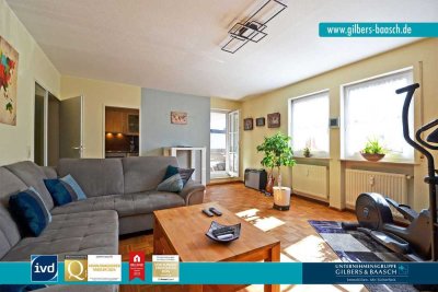 TR-Euren: 2-ZKB-Wohnung mit Loggia und Stellplatz in ruhiger Wohnlage und top Anbindung