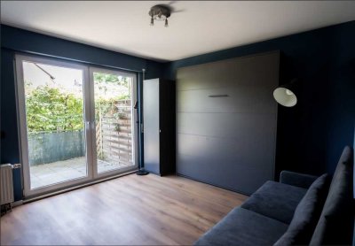 Möbliertes Apartment mit Terrasse in ruhiger Lage