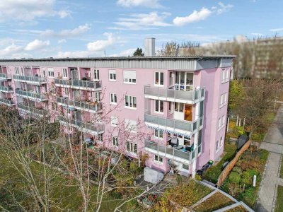 Großzügige 3-Zimmer-Wohnung mit schönem Süd-Balkon in München-Feldmoching