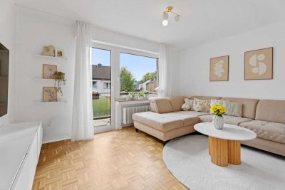 Laurensberg: Modernisierte 4-Zimmer-Wohnung mit Süd-/Westbalkon