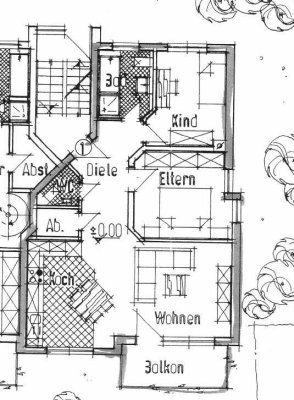 Helle 3-Zimmer-Wohnung Vallendar Halbhöhenlage