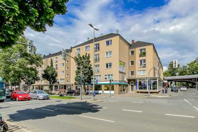 2,5 Zimmer –  renoviert – zentrale Lage – große Terrasse