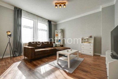 MÖBLIERT - GEMÜTLICH UND URBAN - Helle Altbauwohnung