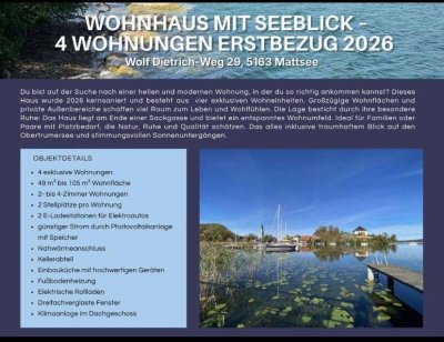 ERSTBEZUG Gartenwohnung 97m2 ab Oktober