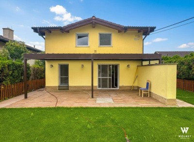 Modernes Traumhaus auf Eigengrund | KGV-Leopoldau |Großer Garten | Pool | Überdachter Stellplatz | Saniert