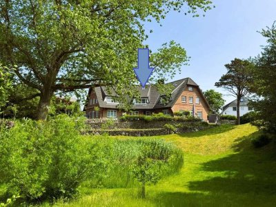 Moderne, möblierte 3,5 Zimmer-Maisonettewohnung auf Sylt-nur 100m zum Strand, 2 Bäder, Abstellkammer