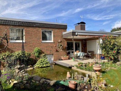 Bungalow mit besonderer Architektur, Gartenidylle und Erbpachtvorteil in ruhiger Lage DO.Höchsten