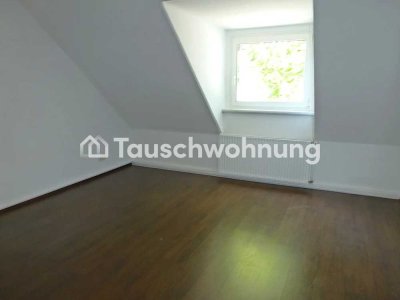 Tauschwohnung: Gut geschnittene, günstige DG-Wohnung mit eigenem Dachboden