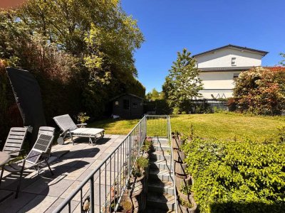 Rösrath-Forsbach,  sehr schöne Zwei-Etagen-Wohnung mit großem Garten, frei ab September