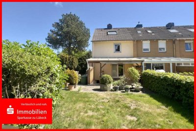 Attraktives Reihenendhaus mit großem Garten