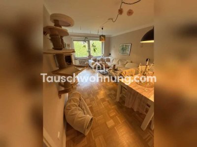 Tauschwohnung: Schöne Wohnung direkt am Kleingartenverein mit Balkon