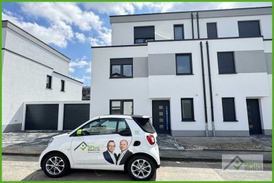 + 5PLUS + MODERNE NEUBAU-DOPPELHAUSHÄLFTE (KFW55) MIT TERRASSE UND GARTEN IN GUTER LAGE +++