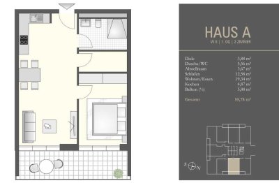Betreutes Wohnen - Neubau (sofort beziehbar, zentral in Tuttlingen)