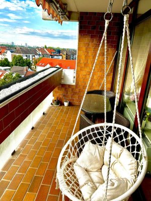 Möbliert Geschmackvolle 3,5-Raum-Wohnung mit lux. Innenausstattung mit EBK in Ludwigshafen am Rhein