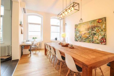 Exklusiver Altbau mit privatem Garten, moderner Raumaufteilung & variabler Wohnstruktur