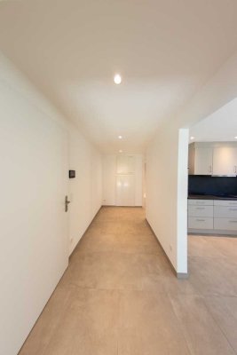 Exklusive 2-Zimmer-Neubauwohnung mit Terrasse, Einbauküche & Garage im alten Ortskern Bissingen