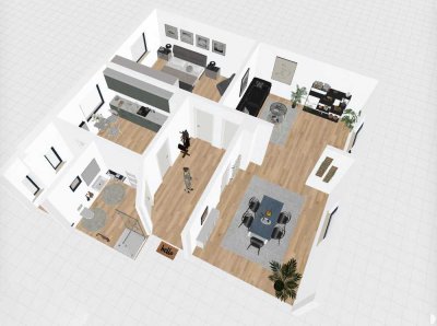 Wohnung mit Garten sucht 1-2 sympathische Bewohner
