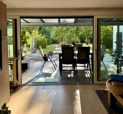 Erbpacht ! Exklusives, geräumiges und neuwertiges Doppel-Haus in Ottobrunn