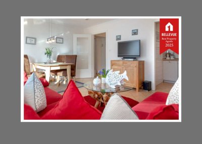 Beste Lage: Moderne 2 Zimmer Ferienwohnung mit Südbalkon, Ferienwohnen genehmigt