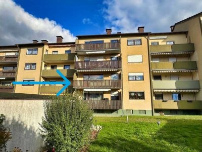 Großzügige 3-Zimmer-Wohnung mit zwei Balkonen, Garage und Stellplatz