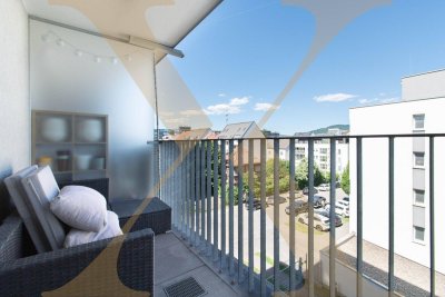 Moderne, lichtdurchflutete Wohnung mit Loggia und voll ausgestatteter Küche zu vermieten!