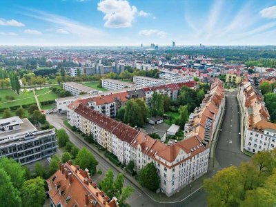 Attraktive 3-Zimmer-Wohnung mit zusätzlichem Gäste-WC in gefragter Lage von Leipzig-Möckern!