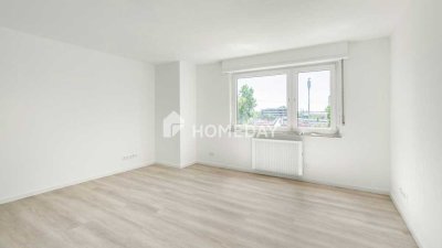 Bezugsfrei in Mannheim: modernisierte Ein-Zimmer-Wohnung mit Balkon