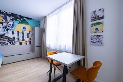 Moderne 2-Zimmer-Neubauwohnung mit Einbauküche