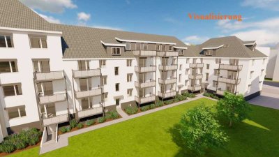 Erstbezug nach Sanierung! Moderne und gut aufgeteilte Wohnung mit Balkon in der Siegener Unterstadt.