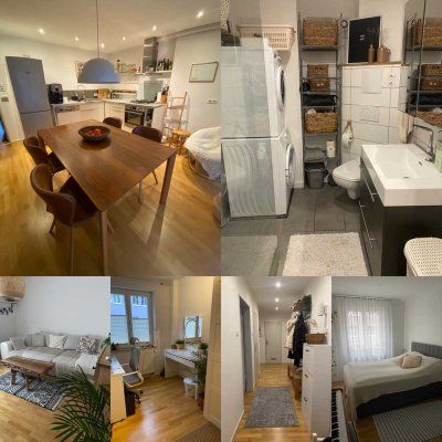 3-Zimmer-EG-Wohnung mit gehobener Innenausstattung mit Einbauküche in Würzburg