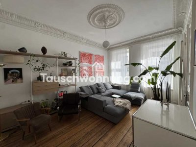 Tauschwohnung: 120qm schöne Altbauwohnung mit 7 Zimmern im Herzen Hamburgs