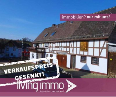 Preissenkung!! Idyllisches Wohnen mit Scheune und Werkstatt - Resthof auf dem Land