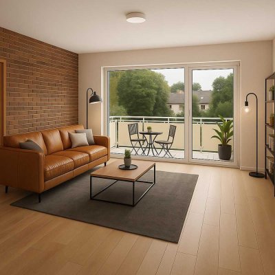 Helle Wohnung mit sonnigem Balkon