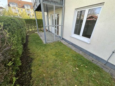 Helle 2-Zimmer-Terrassenwohnung mit eigenem Gartenanteil