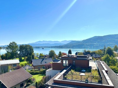 Wohnen, wo andere Urlaub machen! Exklusives Studio mit XL-Terrasse, Seeblick &amp; Seezugang!