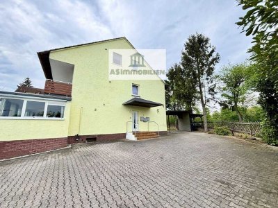 AS IMMOBILIEN: teilmöblierte 4-Zimmer-Wohnung mit Einbauküche und Stellplatz - Wiesbaden-Delkenheim