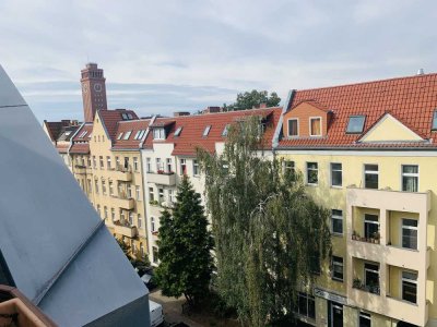 Befristete 3,5-Zimmer Dachgeschoss-Apartment in Siemensstadt (Spandau)