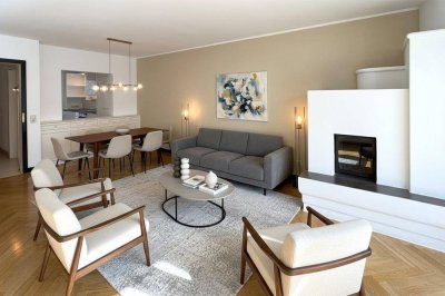 Weiherblick!3-Zimmer Terrassen-Maisonette in Leopoldskron-Moos