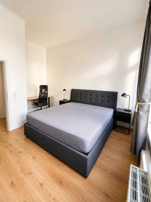 Möblierte 2-Zimmer-Wohnung in Dresdner Altbau