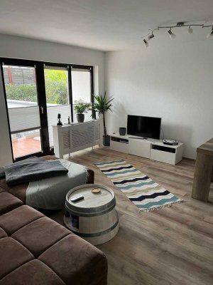 Stilvolle, gepflegte 3-Zimmer-Erdgeschosswohnung mit Balkon in Hennef